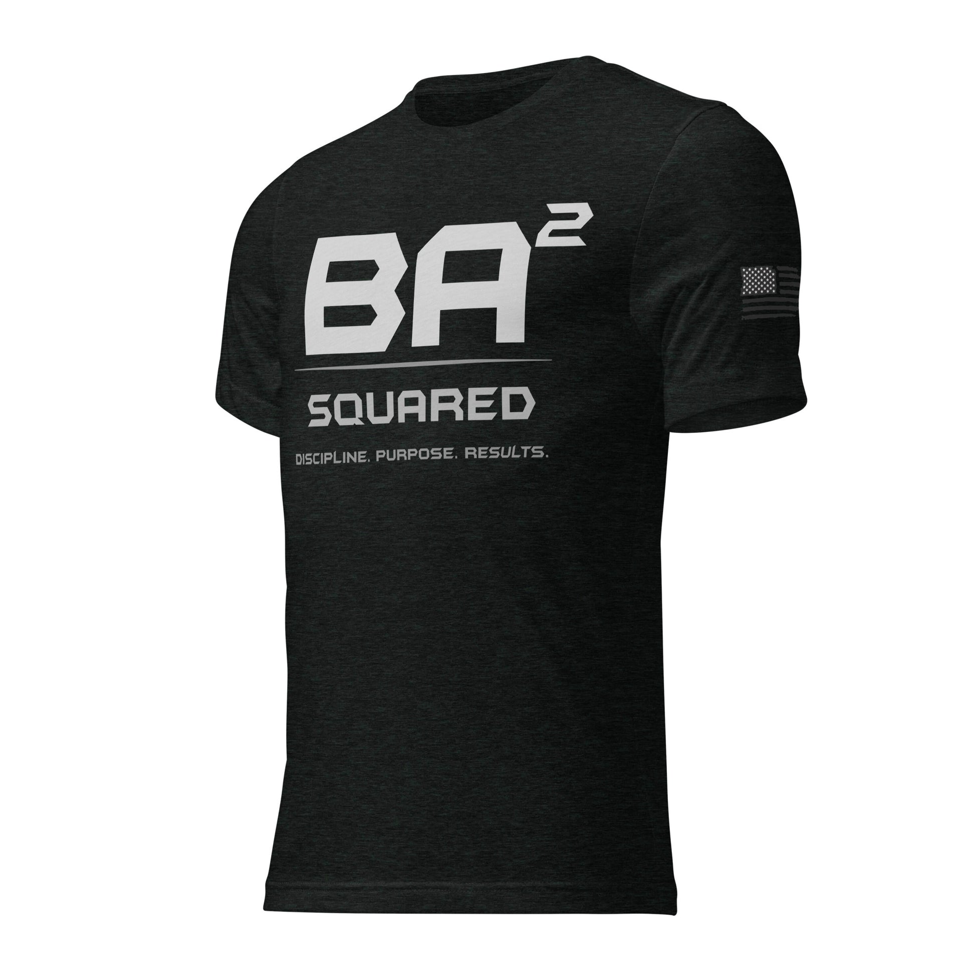 BA² Foundation Tee Charcoal Black Left