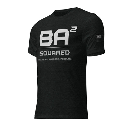 BA² Foundation Tee Charcoal Black Left