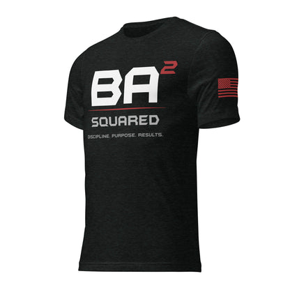 BA² Control The Work Tee Charcoal Black Left