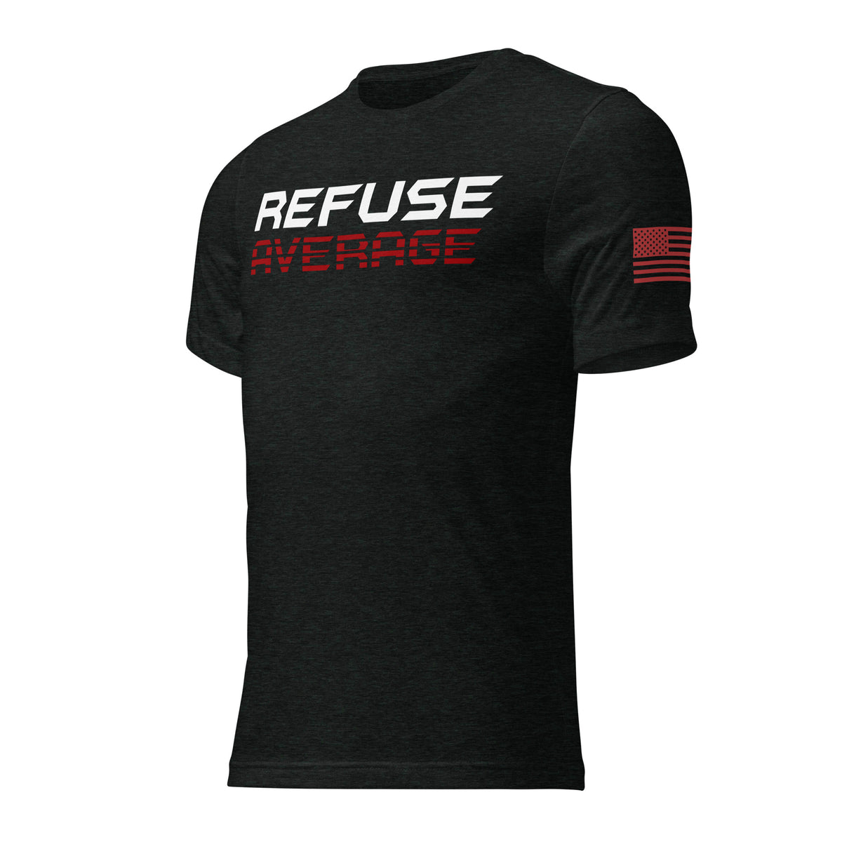 Refuse Average Signature Tee Black Left