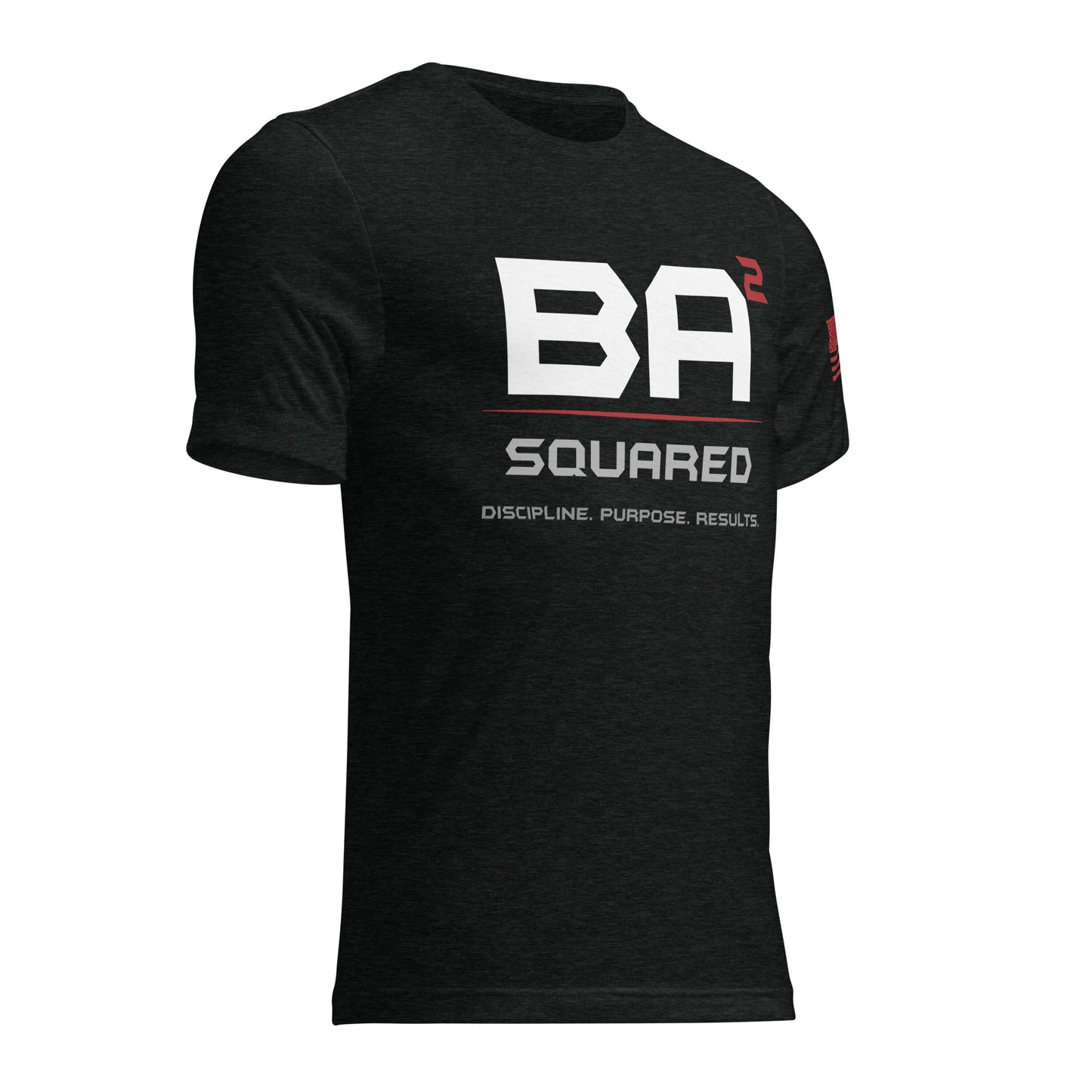 BA² Control The Work Tee Charcoal Black Right