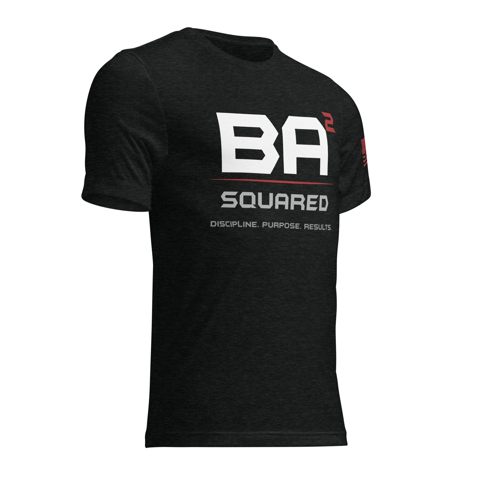 BA² Control The Work Tee Charcoal Black Right