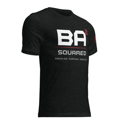 BA² Control The Work Tee Charcoal Black Right