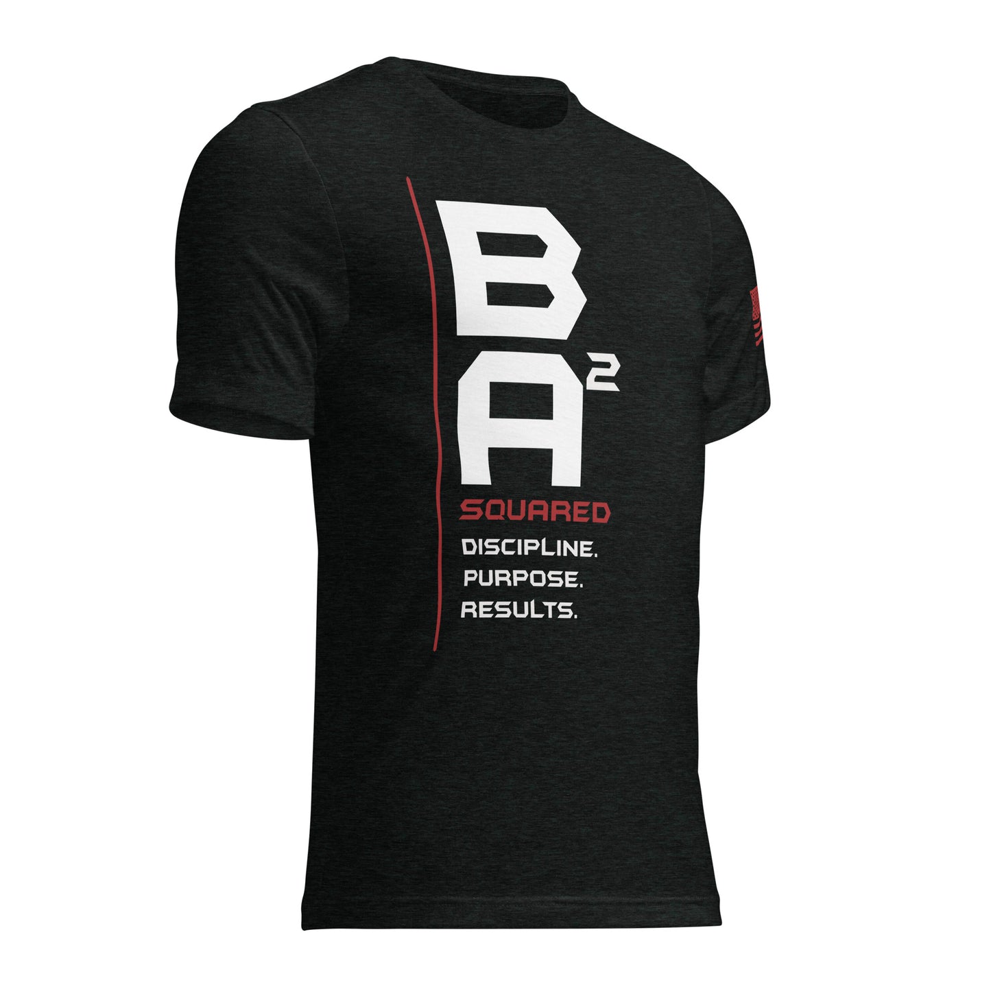 BA² Refuse Average Tee Charcoal Black Right