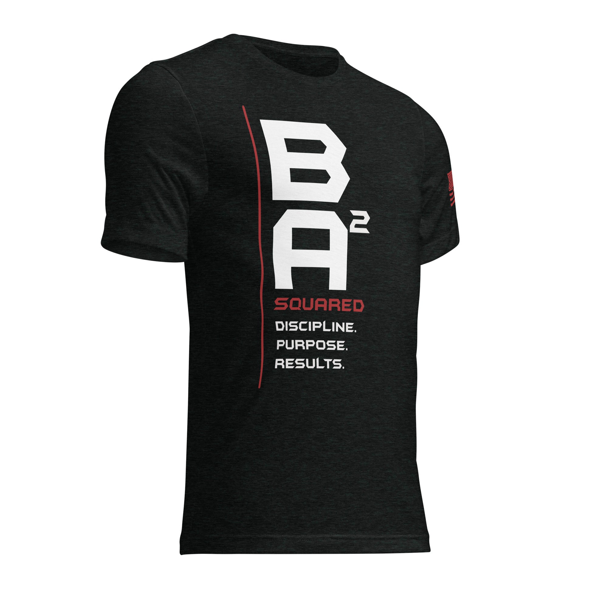 BA² Refuse Average Tee Charcoal Black Right