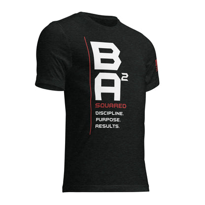 BA² Refuse Average Tee Charcoal Black Right