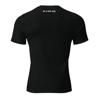 BA2 Unisex Tri-Blend Essential T-Shirt Black Back