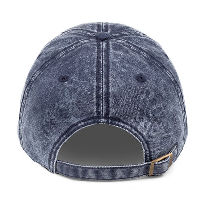 vintage cap navy back - basquaredfitness