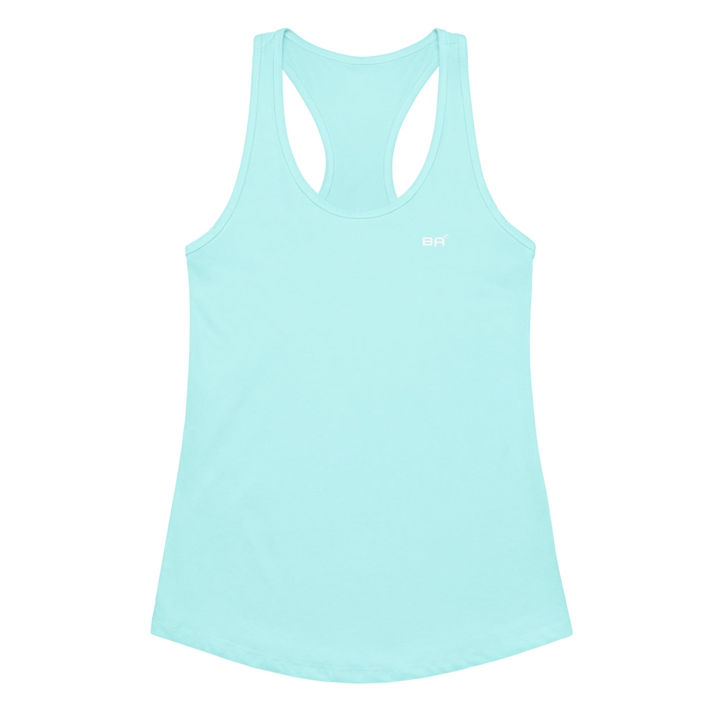womens ideal racerback tank top cancun front - basquaredfitness