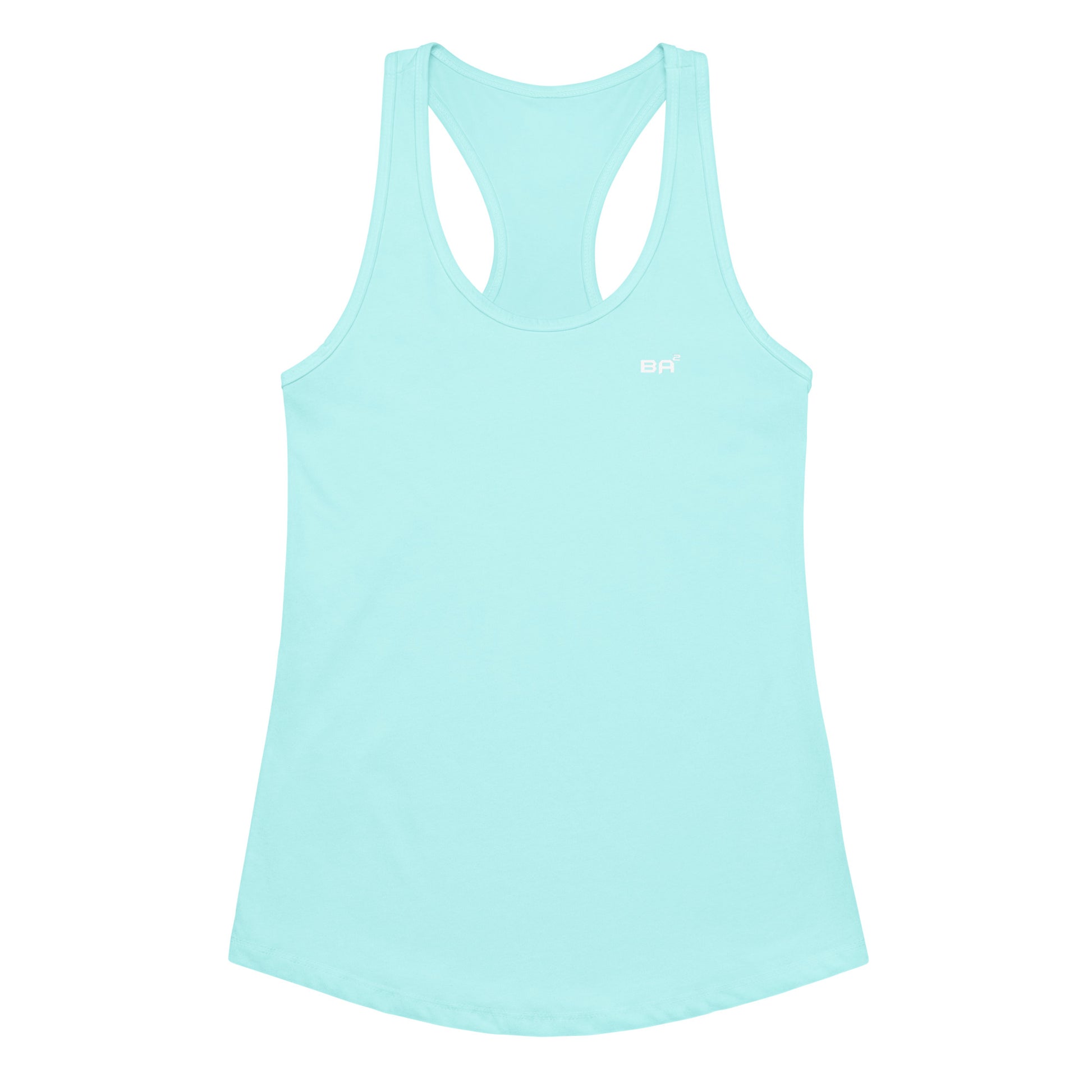 womens ideal racerback tank top cancun front - basquaredfitness