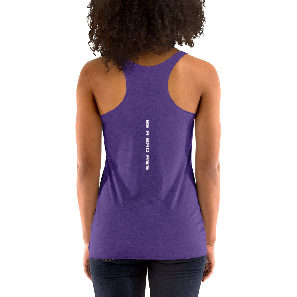 racerback tank top premium purple rush back - basquaredfitness