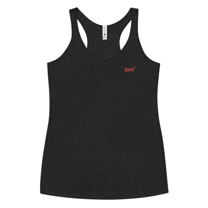 Control The Work Racerback Tank Black Front