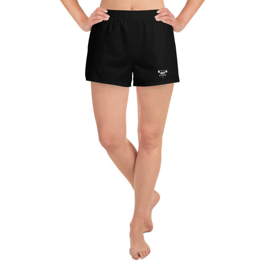 Athletic shorts black front - basquaredfitness