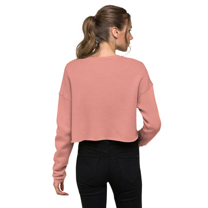 Crop sweatshirt mauve back - basquaredfitness