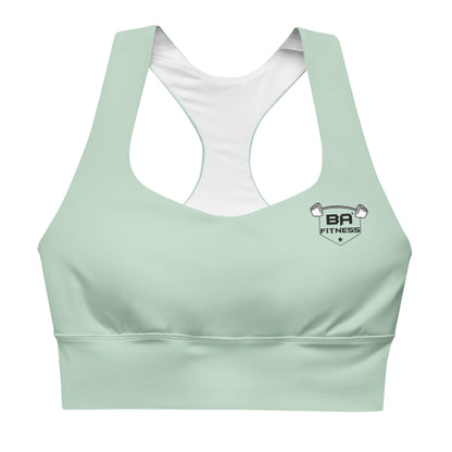 Longline Sports bra edgewater front - basquaredfitness