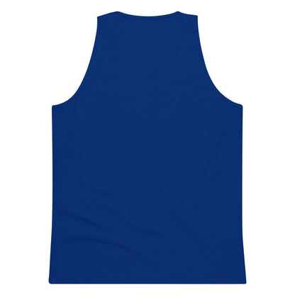 Premium tank top team royal back - basquaredfitness