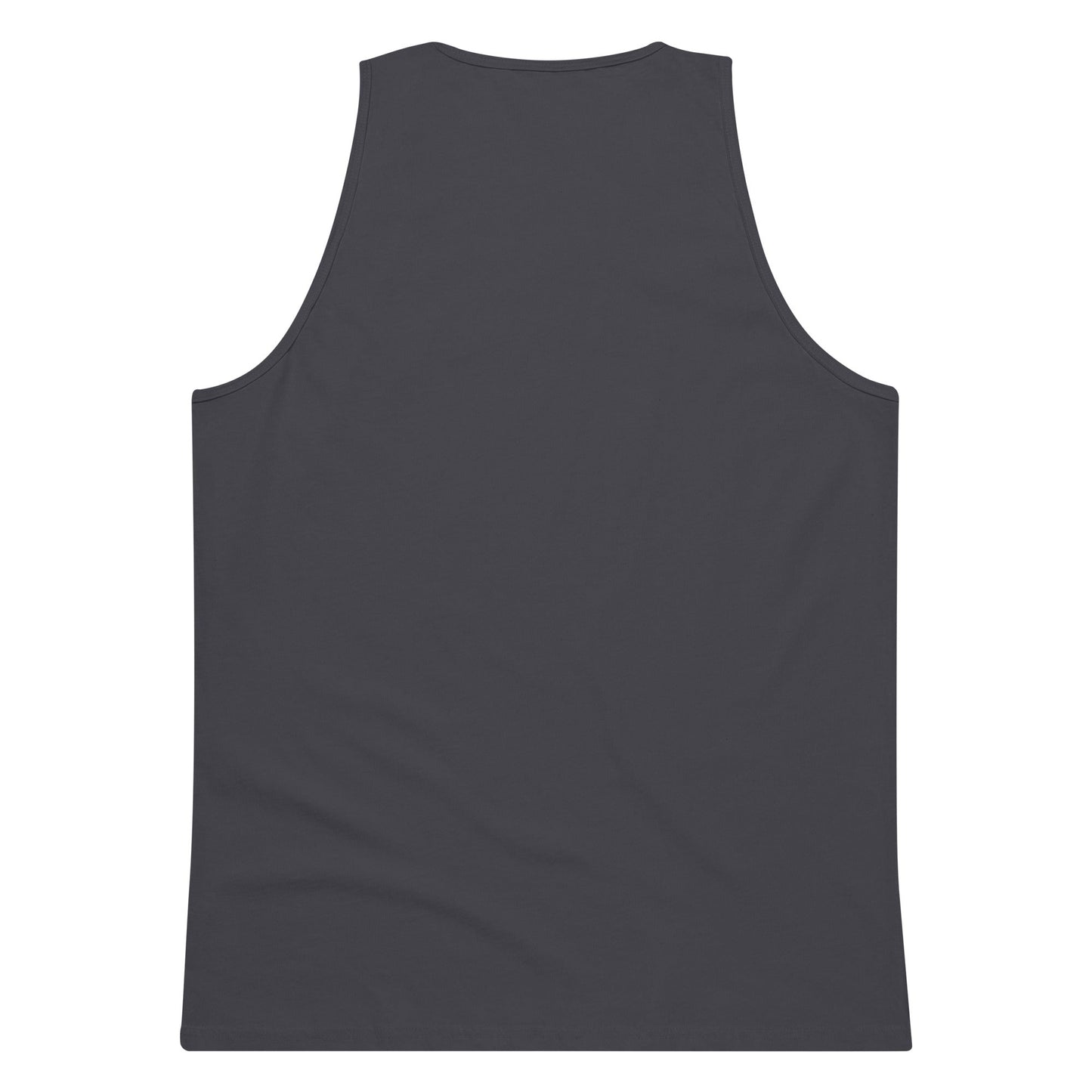 Premium tank top navy back - basquaredfitness