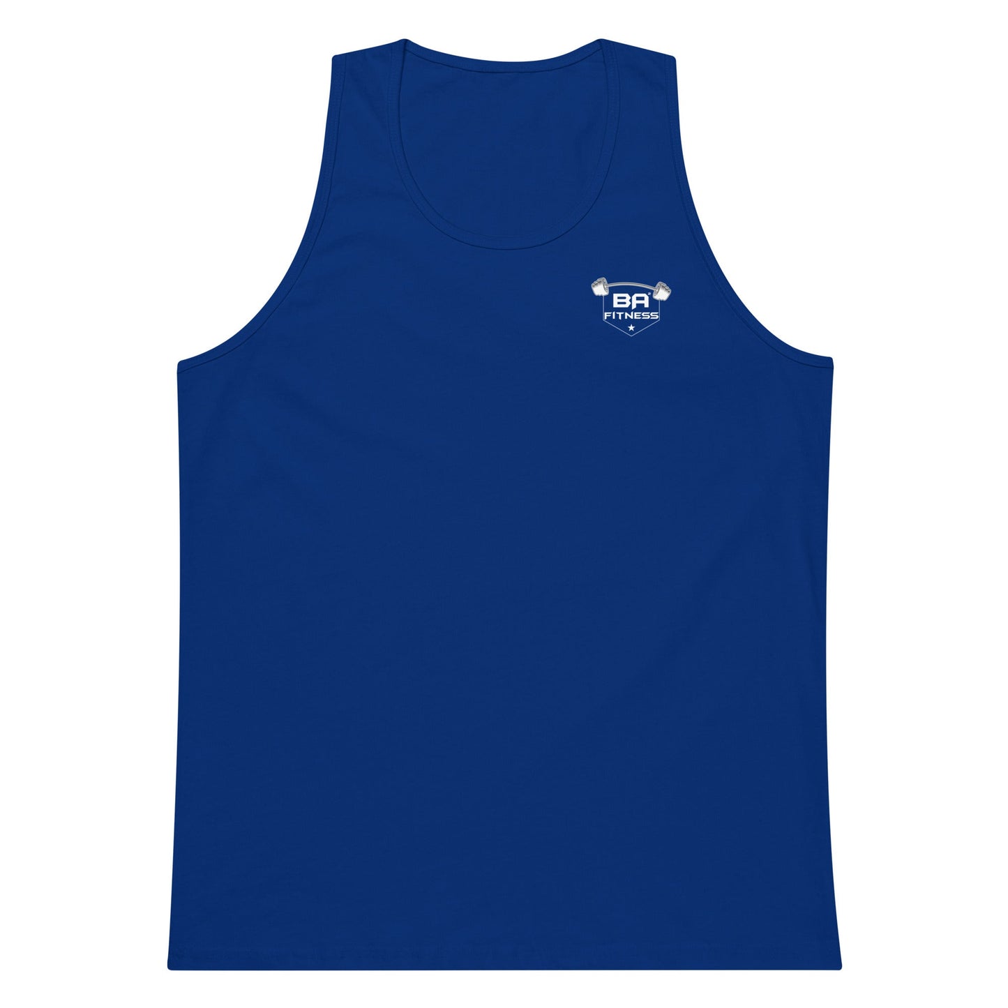 Premium tank top team royal front - basquaredfitness