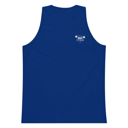 Premium tank top team royal front - basquaredfitness