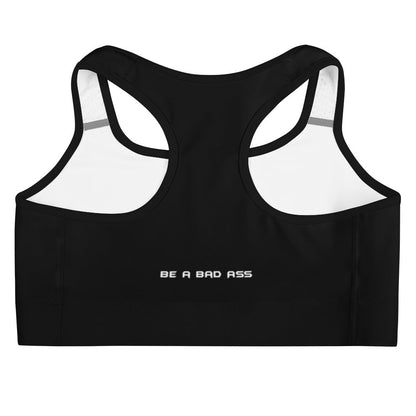 Sports bra black back - basquaredfitness