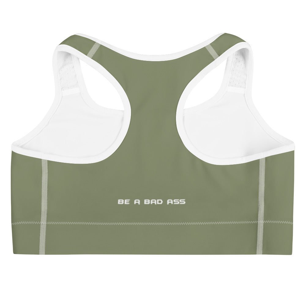 Sports bra green back - basquaredfitness