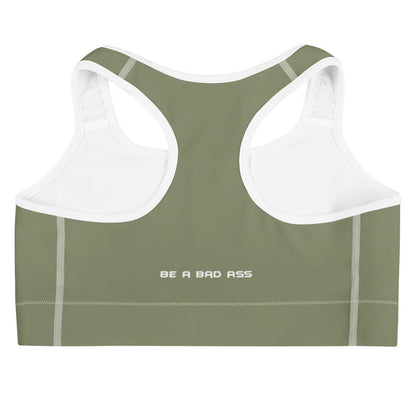 Sports bra green back - basquaredfitness