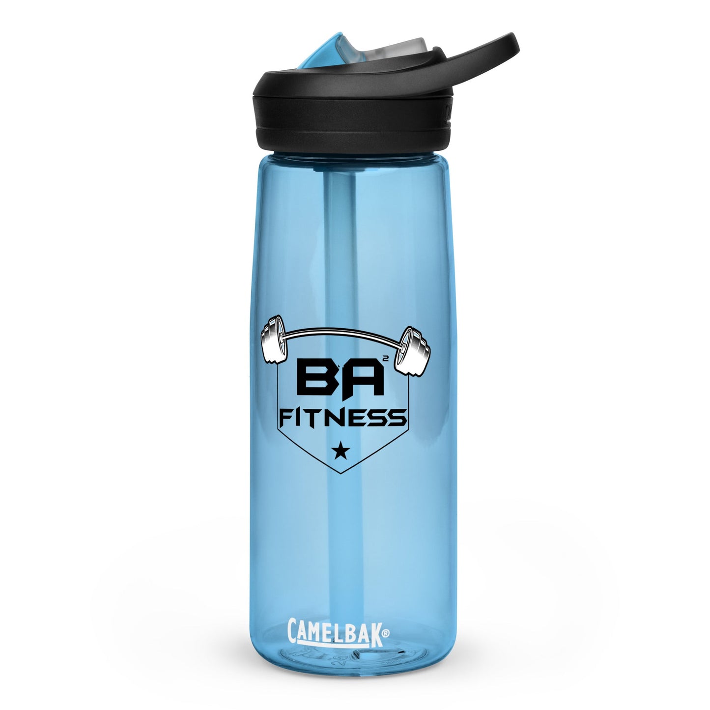 Sports water bottle blue - basquaredfitness