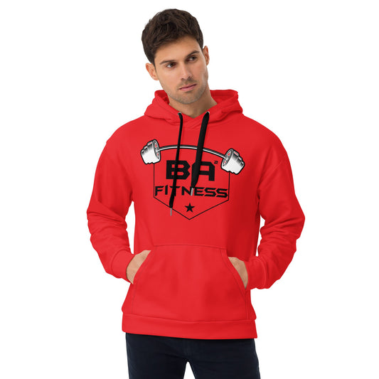 Unisex hoodie alizarin - basquaredfitness