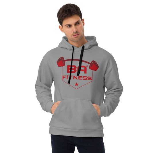 Unisex hoodie grey - basquaredfitness