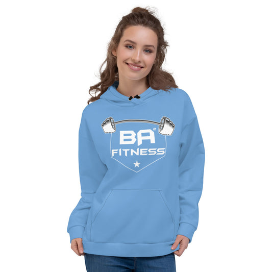 Unisex hoodie jordy blue - basquaredfitness