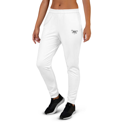 Women's joggers white left - basquaredfitness