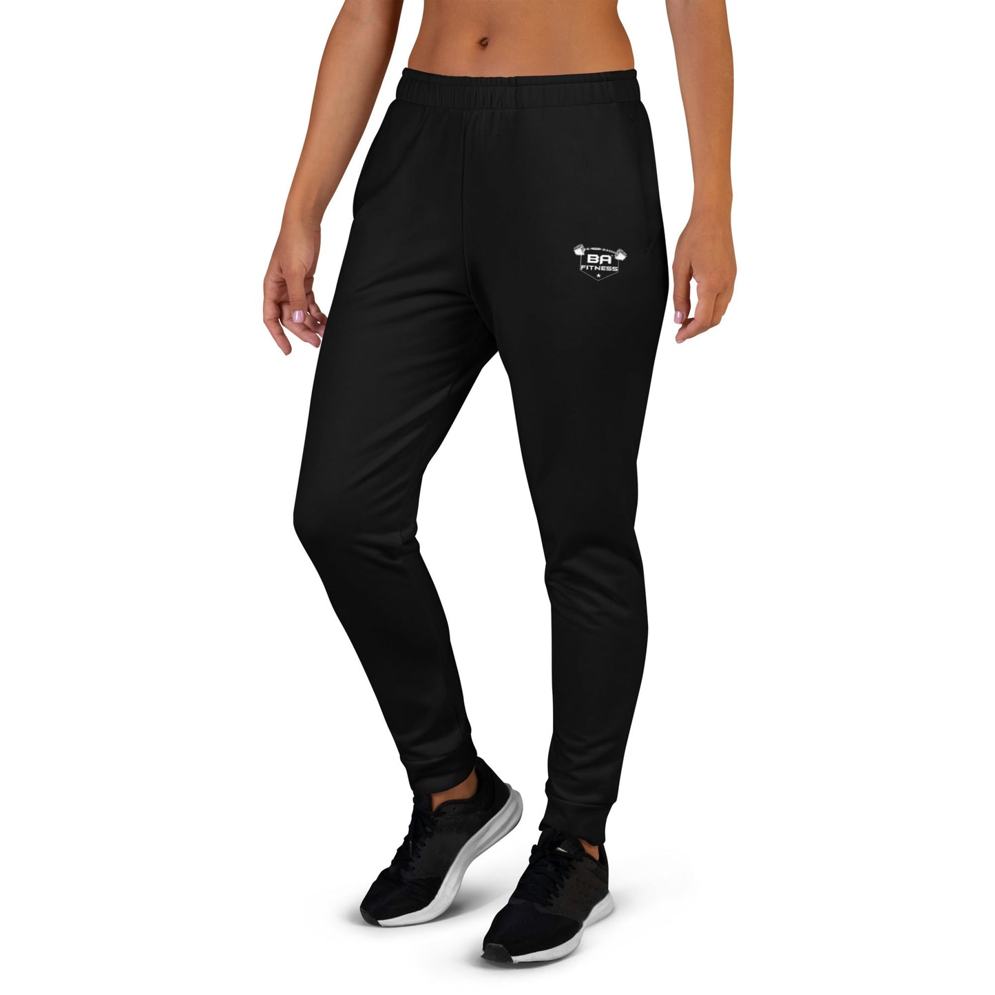 Women's joggers black left - basquaredfitness