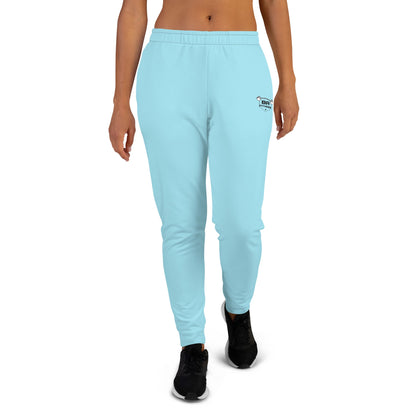 Women's joggers blizzard blue front - basquaredfitness