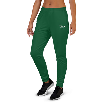 Women's joggers forest green left - basquaredfitness