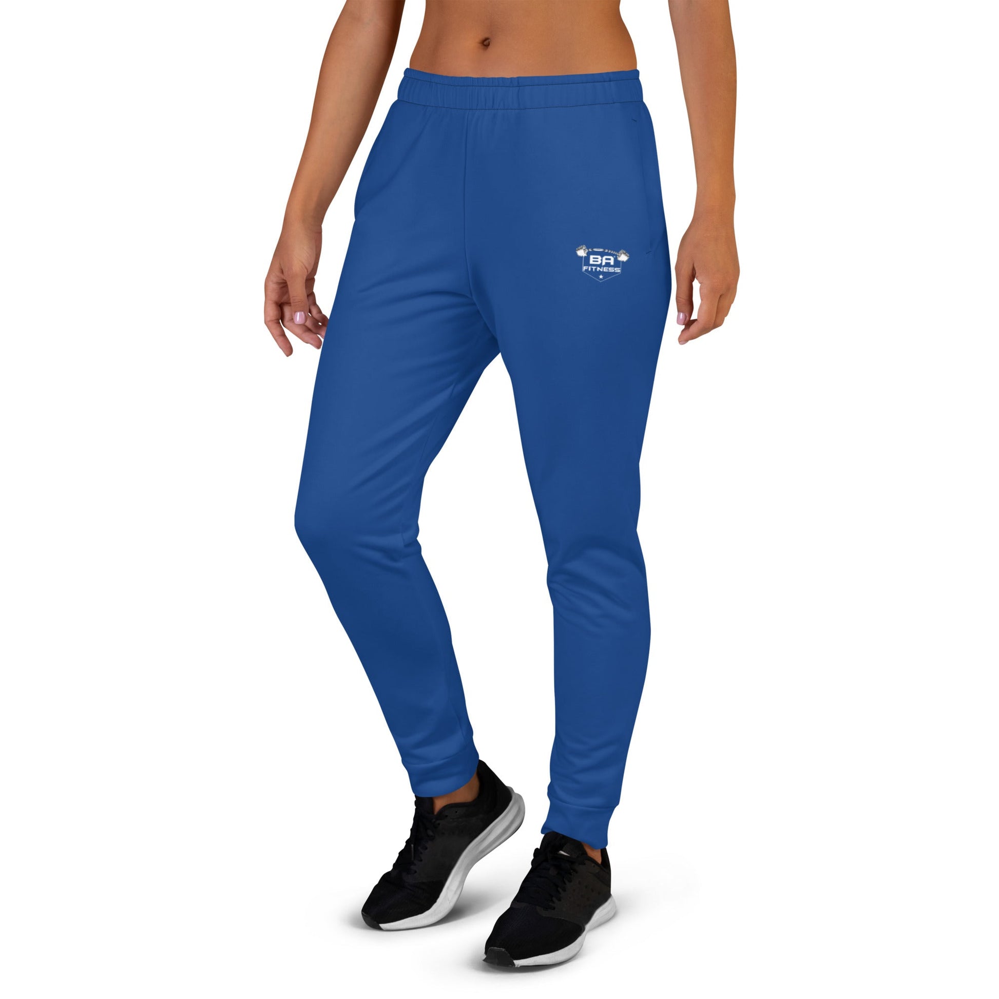 Women's joggers dark cerulean left - basquaredfitness