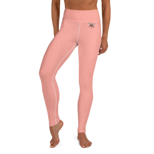 Yoga Leggings rose bud front - basquaredfitness