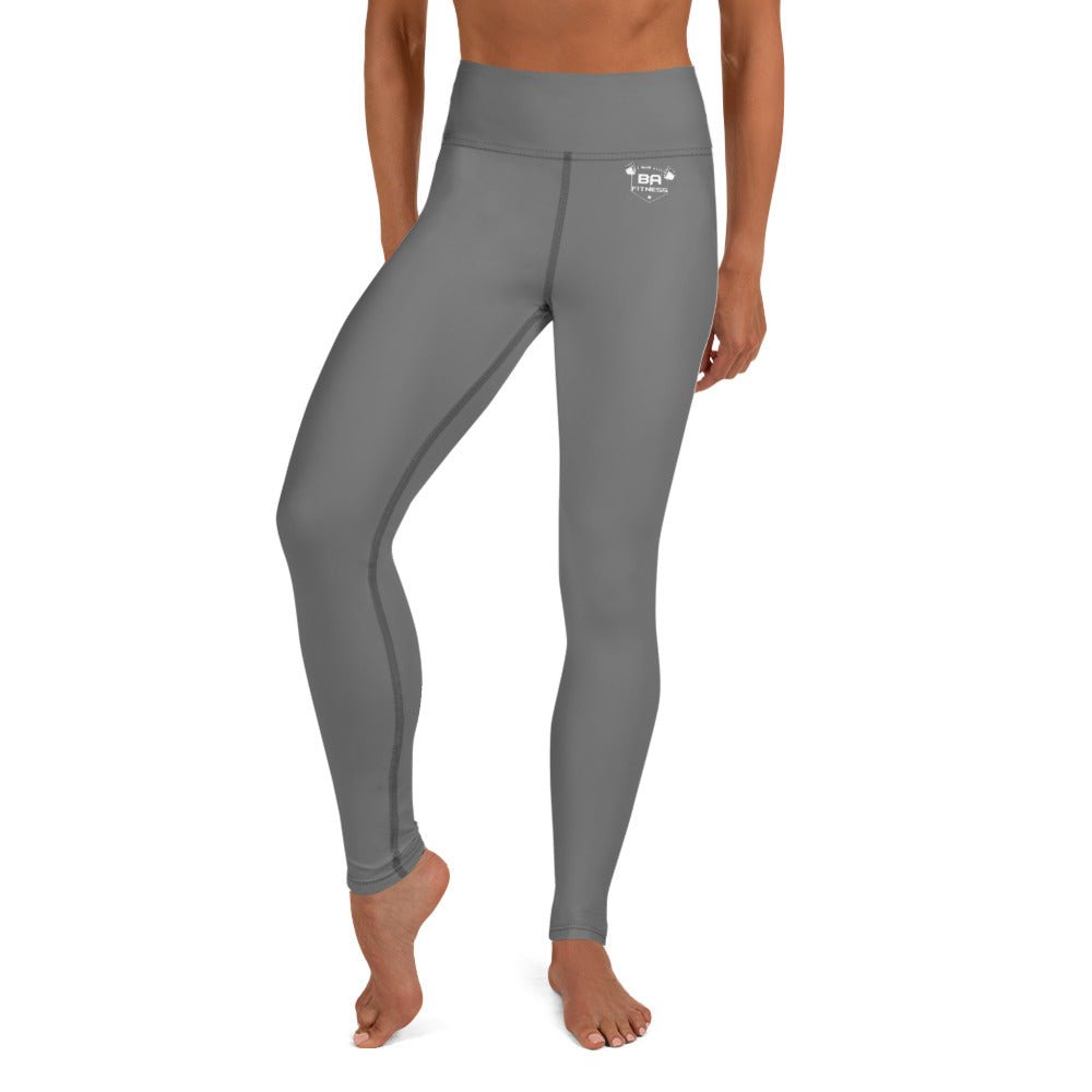 Yoga Leggings grey front - basquaredfitness