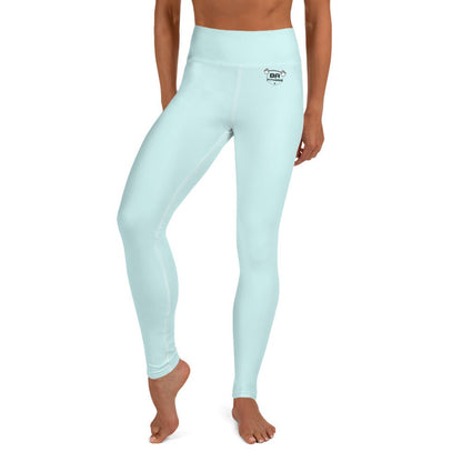 Yoga Leggings light cyan front - basquaredfitness