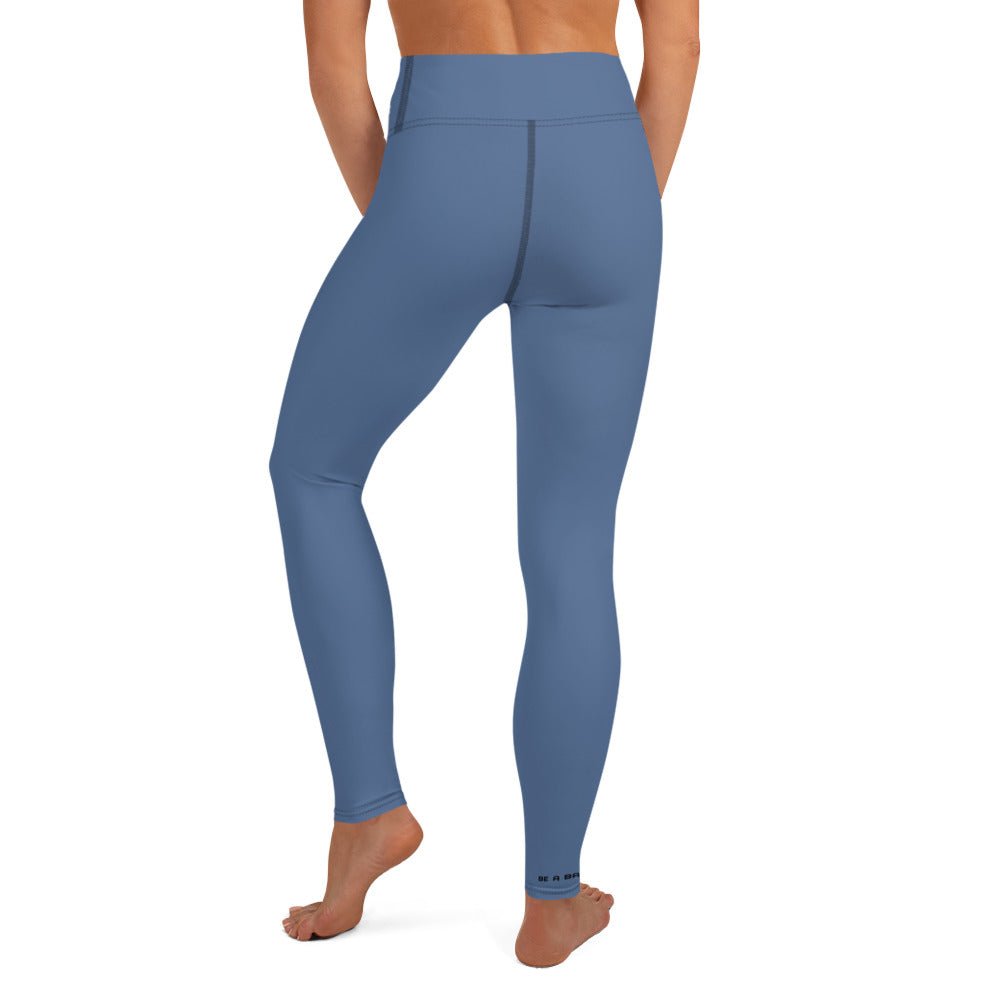 Yoga Leggings kashmir blue back - basquaredfitness