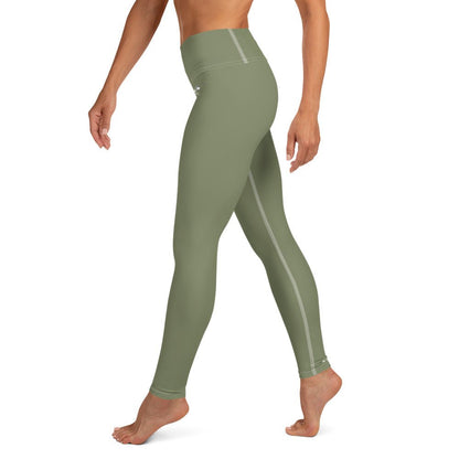 Yoga Leggings green left - basquaredfitness