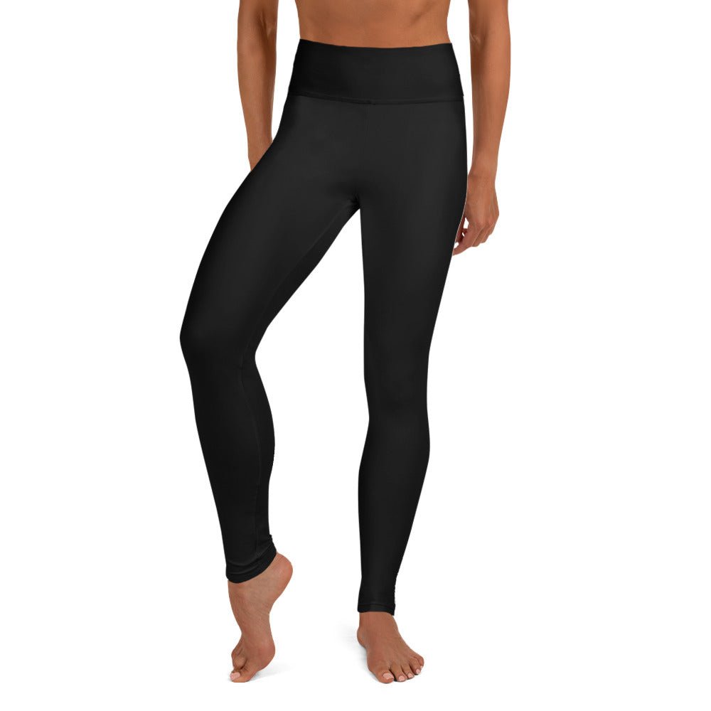 Yoga Leggings black front - basquaredfitness