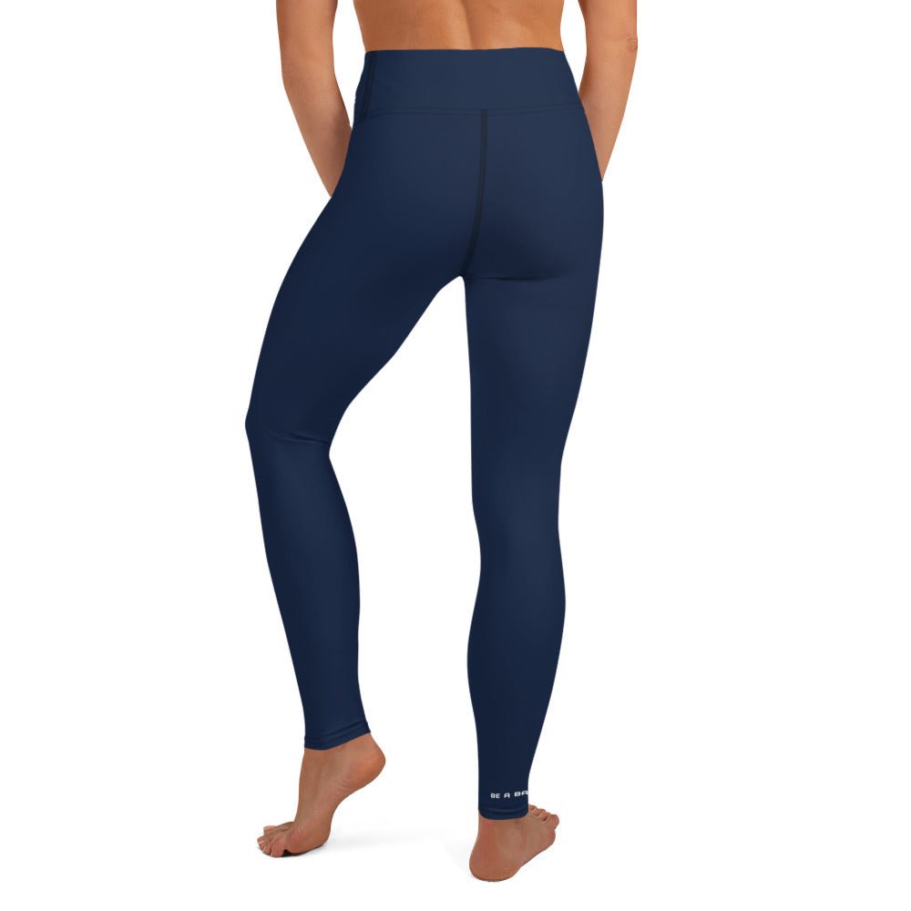 Yoga Leggings navy - back - basquaredfitness