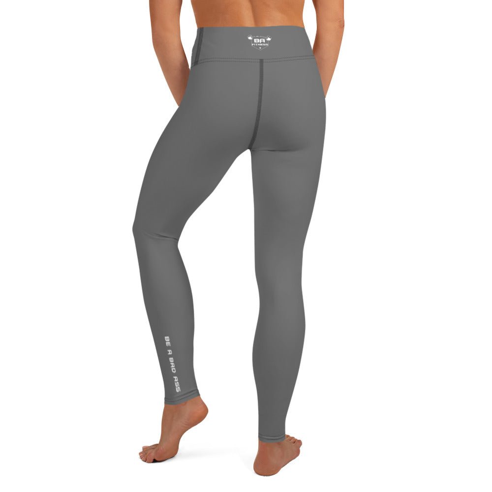 Yoga Leggings grey back - basquaredfitness